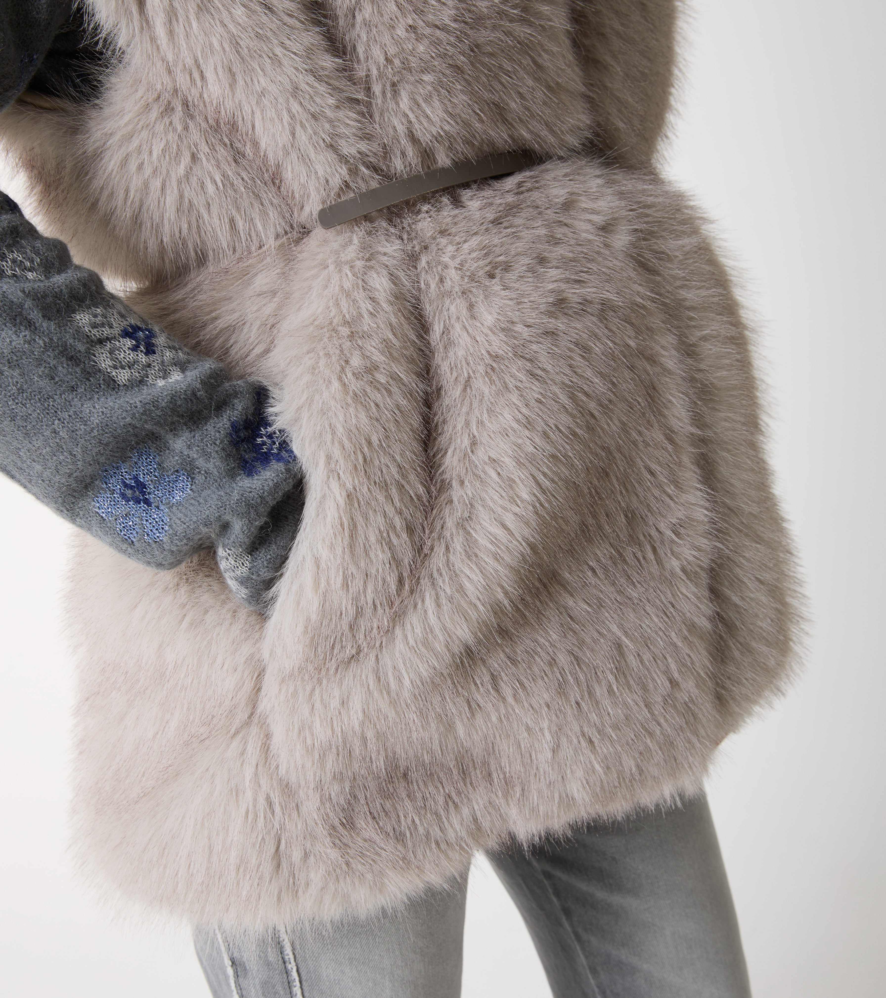 Gilet in ecopelliccia