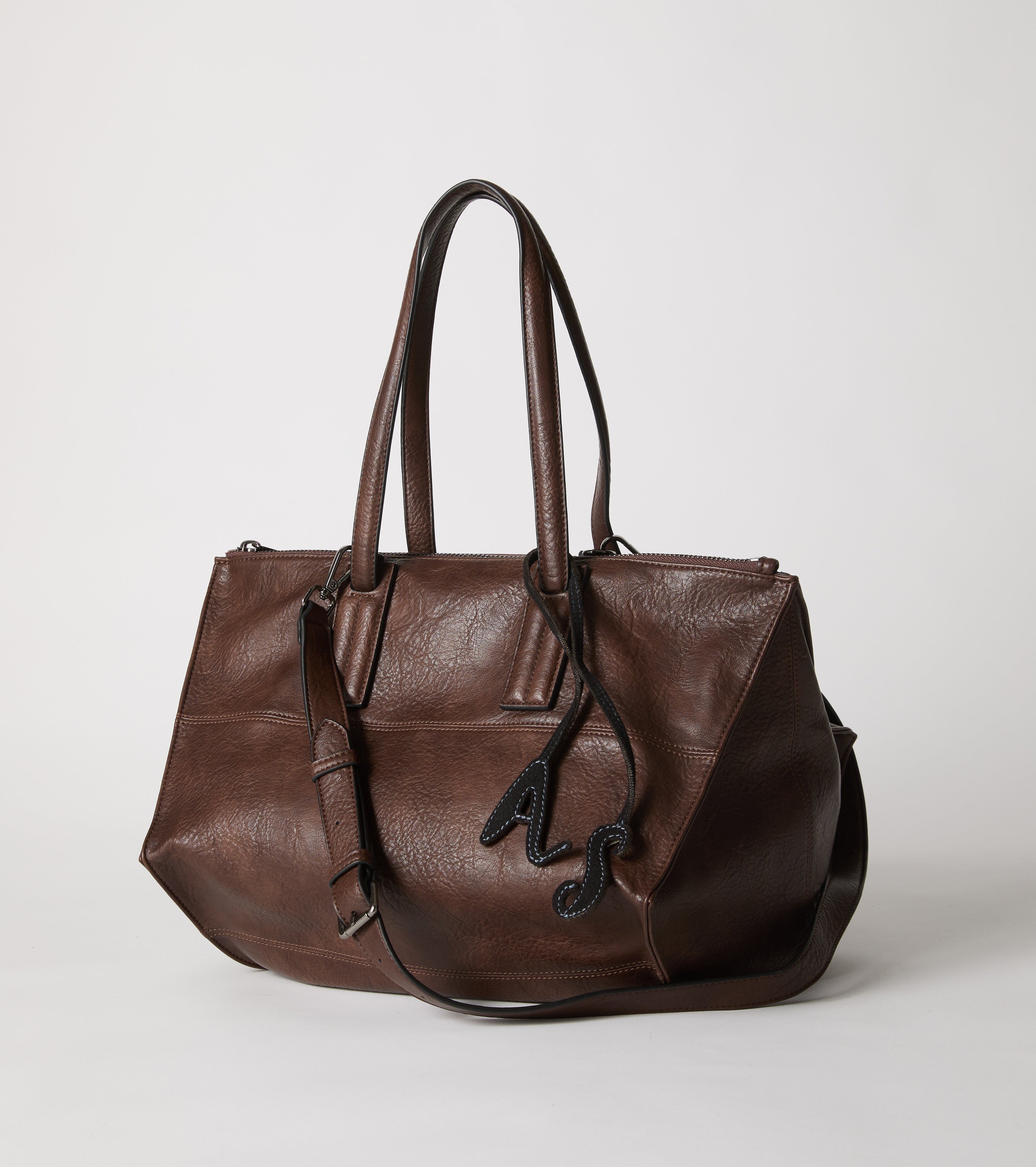 Borsa shopping con tracolla