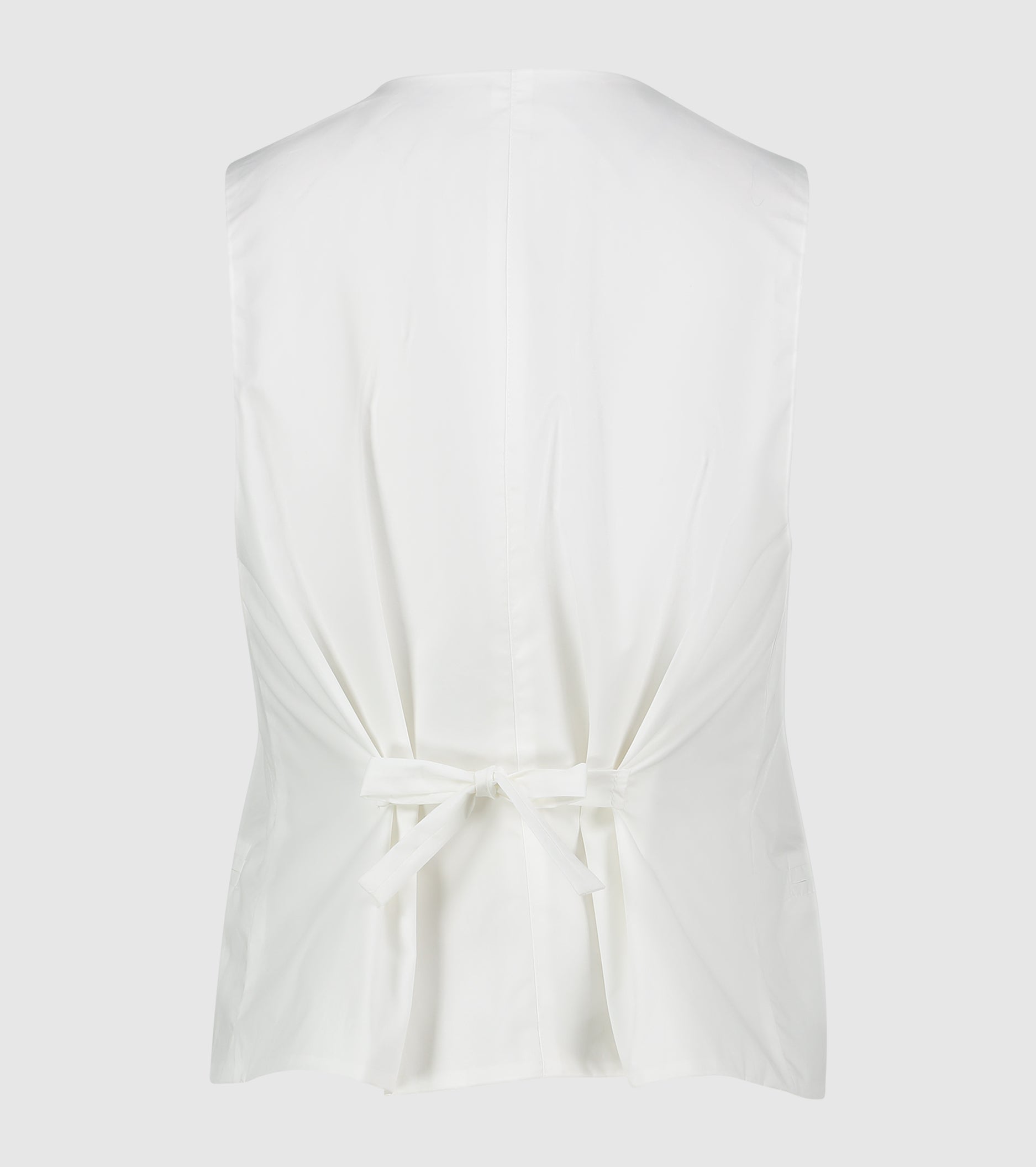 Double-breasted waistcoat with butter pockets