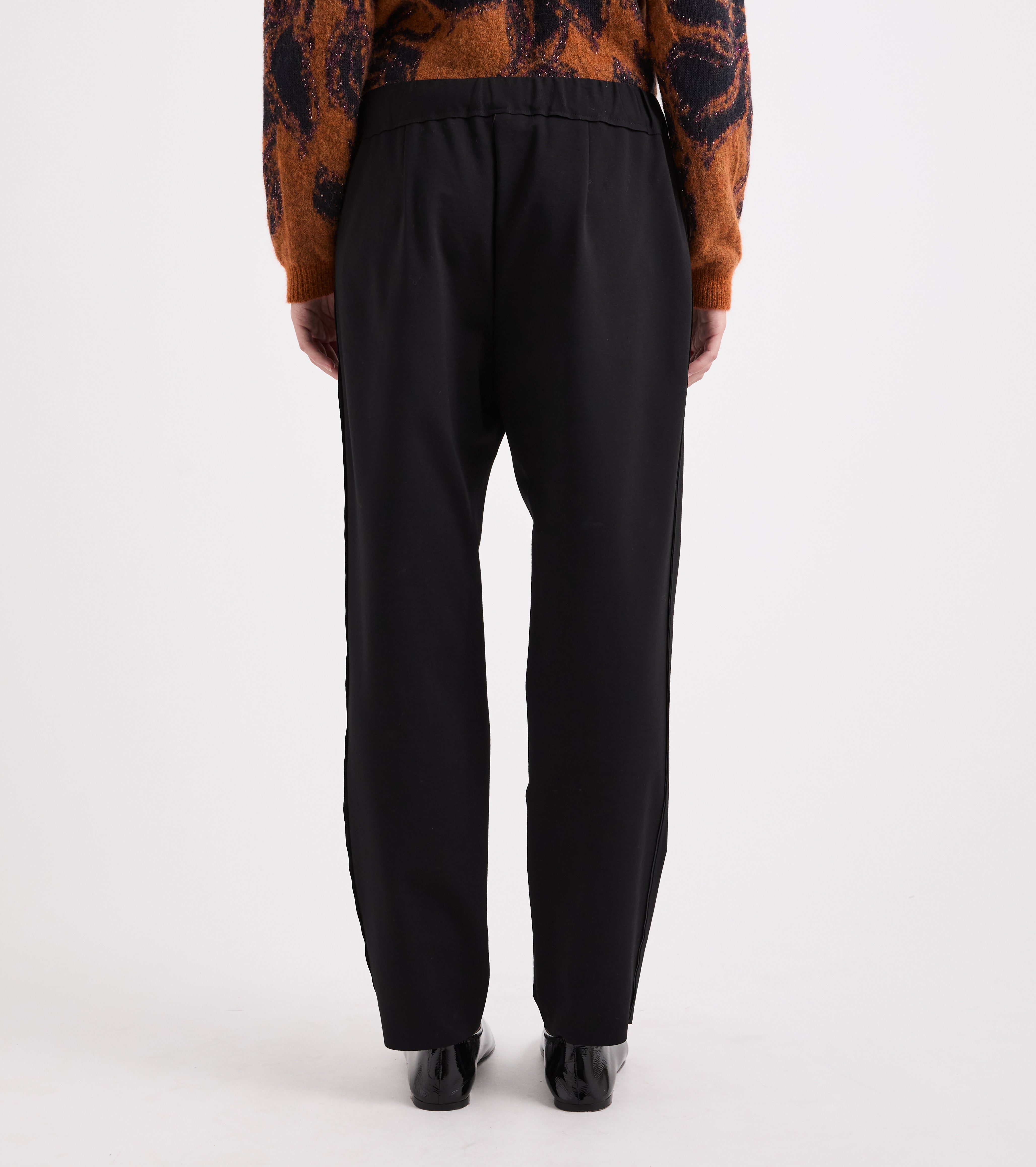 Pantaloni stretch con tasche navy