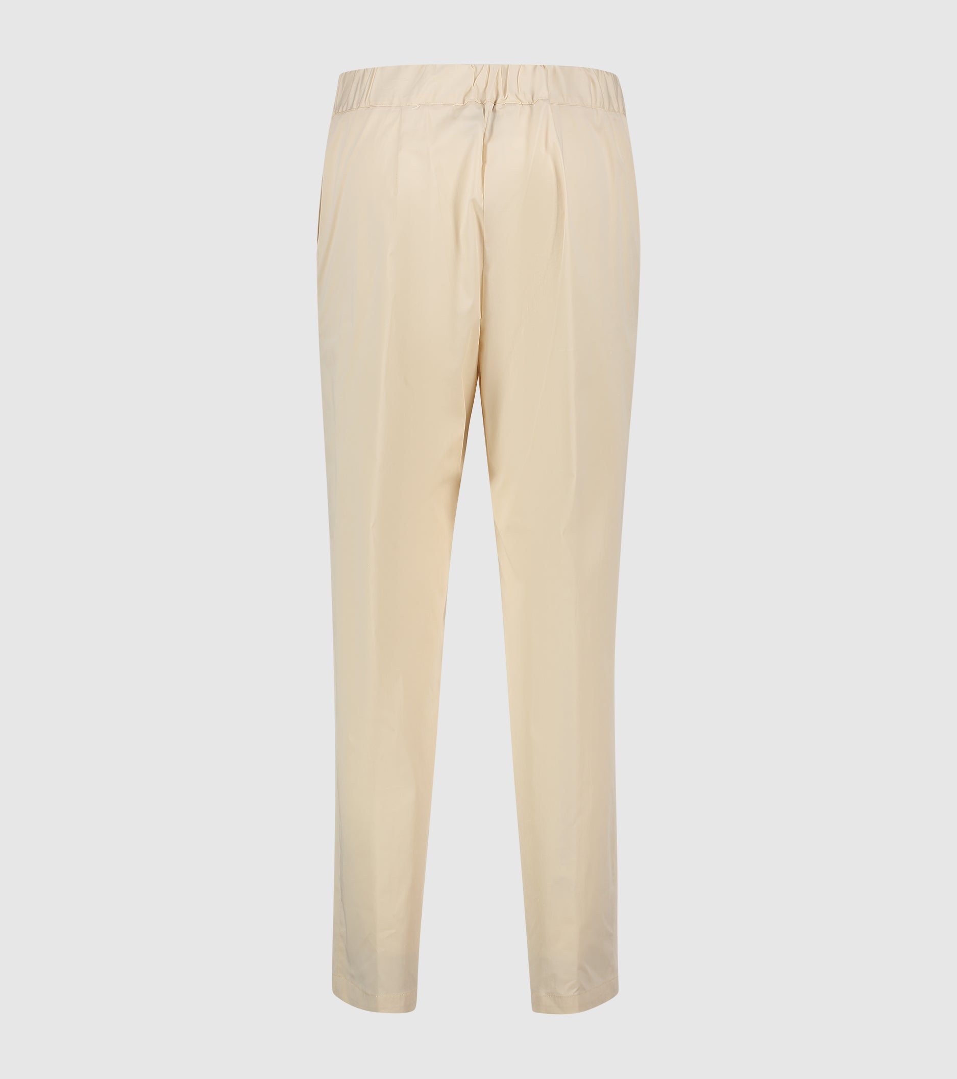 Pantaloni in cotone con elastico wine
