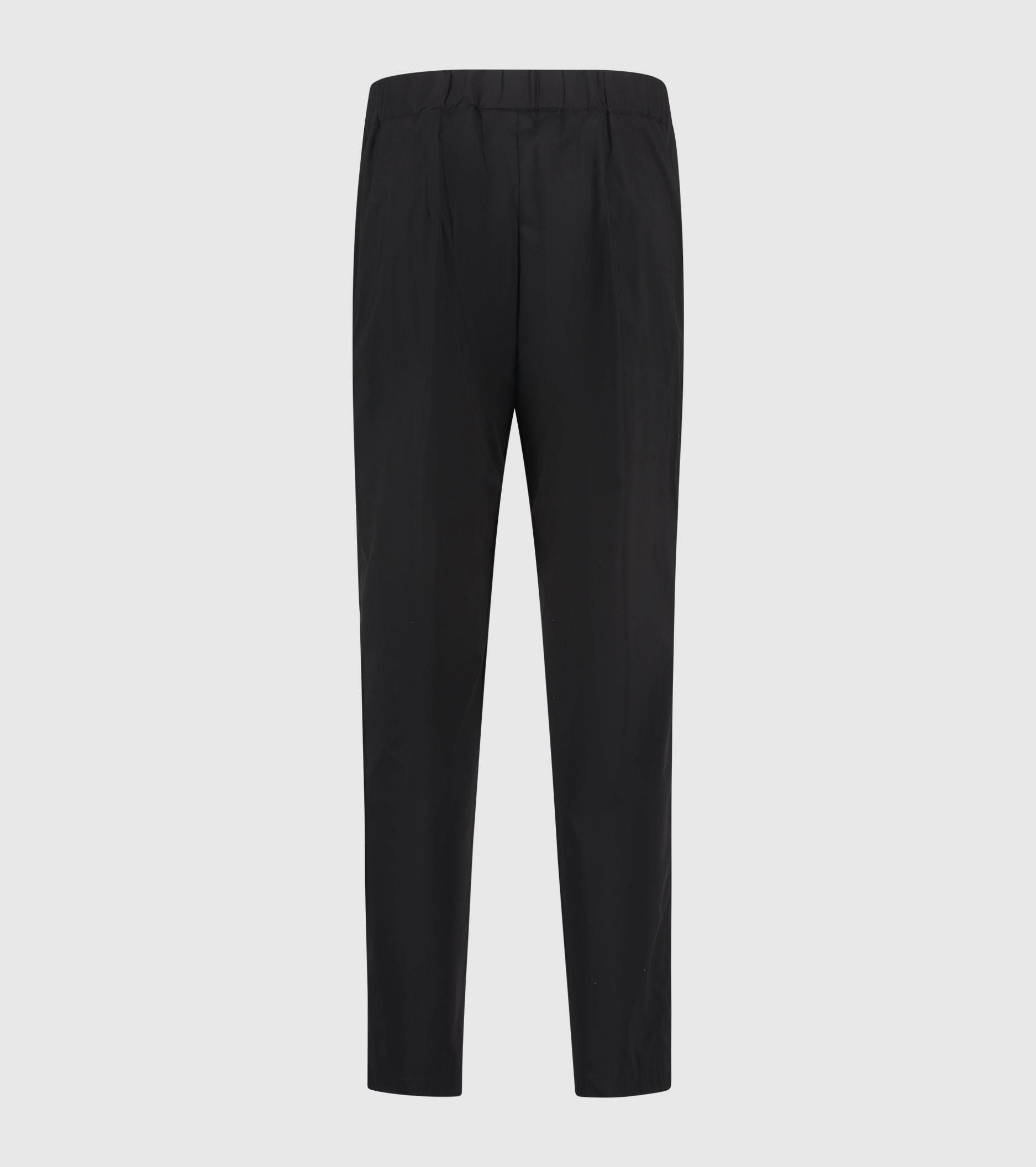 Cotton trousers with black elastic