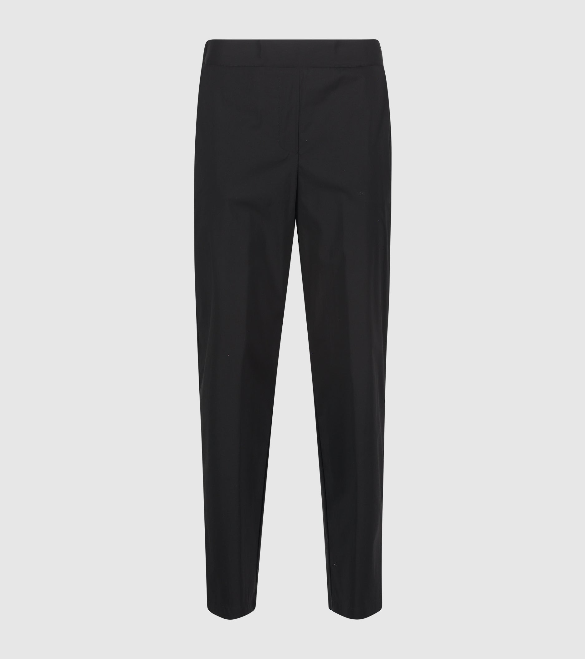 Cotton trousers with black elastic