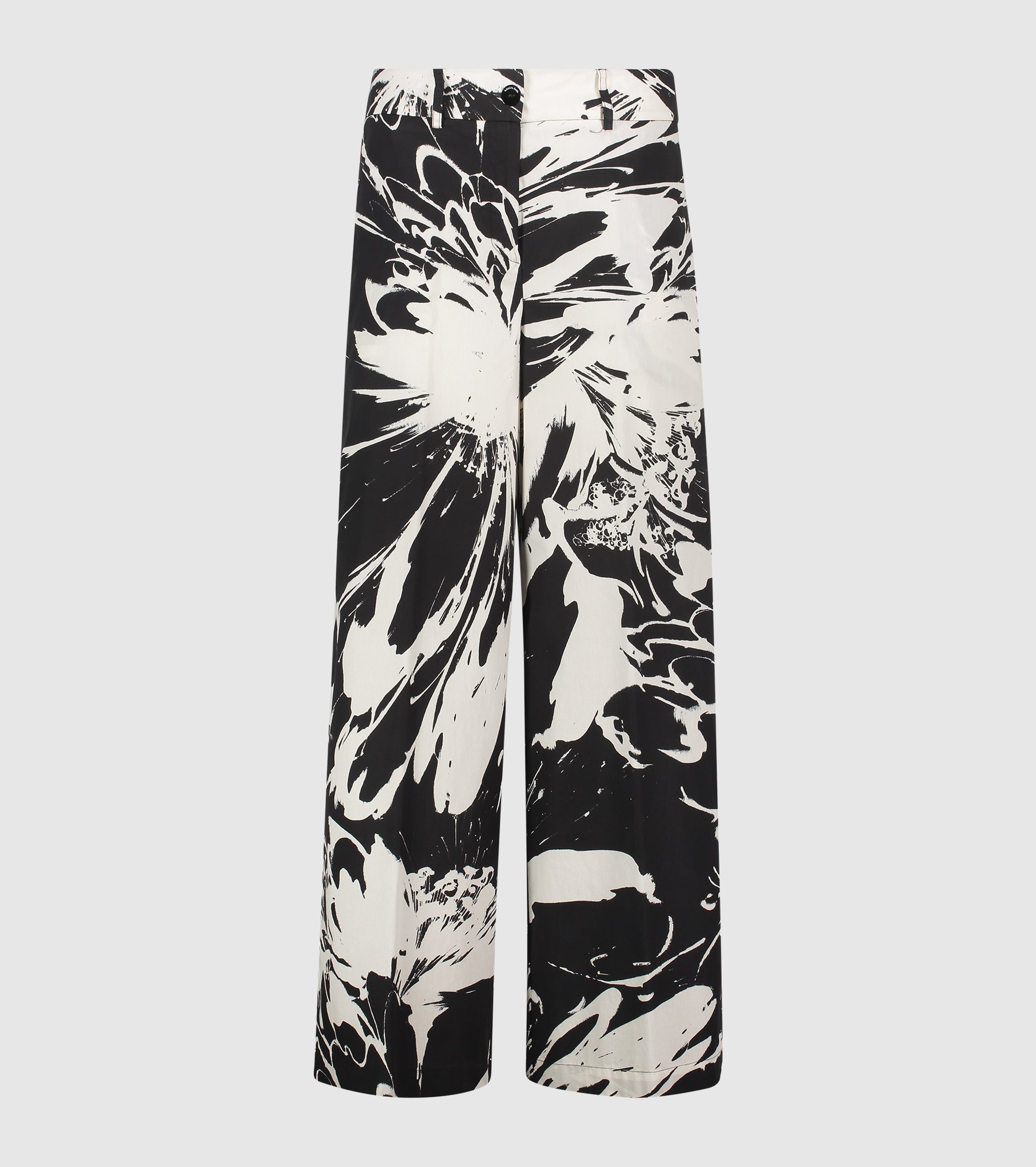 Pantaloni con stampa floreale fiore