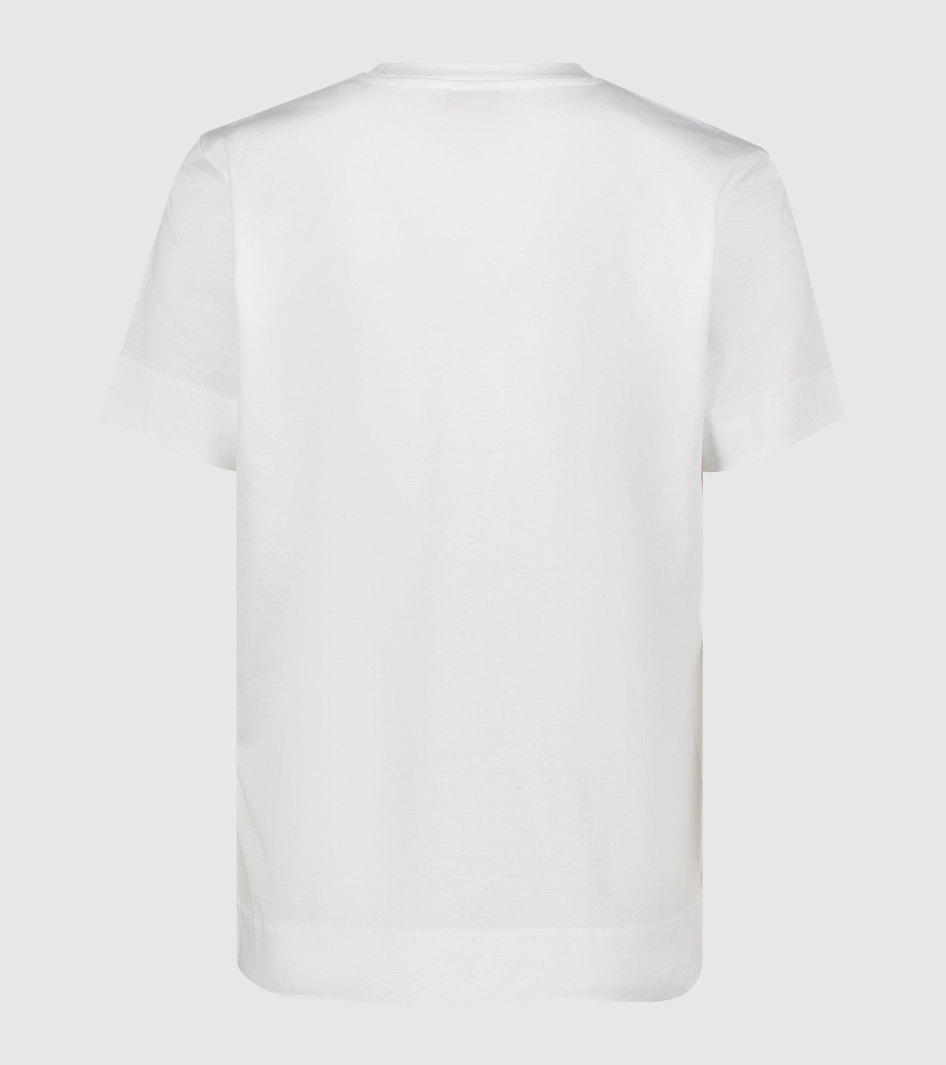 T-shirt with white lettering print
