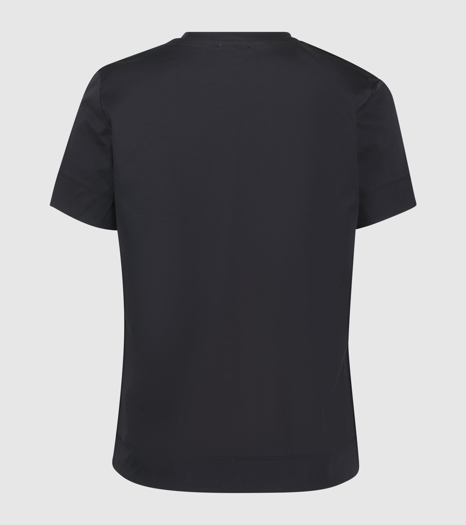 T-shirt with black lettering print